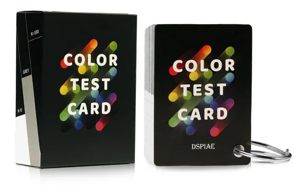 DSPIAE Paint Color Test Card CC-01 - A-Z Toy Hobby