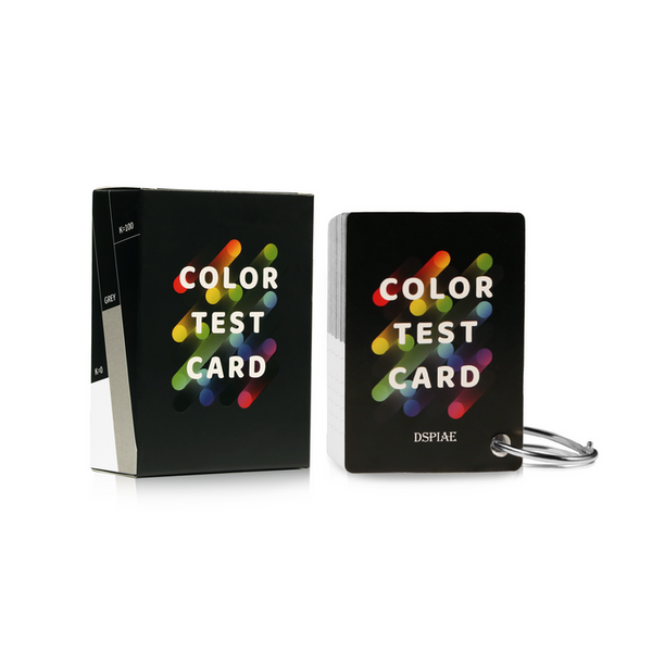 DSPIAE Paint Color Test Card CC-01
