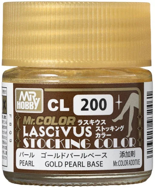 Mr. Color Lascivus CL200 Gold Pearl Base Paint 10ml - Mr. Hobby