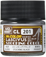 Mr. Color Lascivus CL201 Stocking Black Paint 10ml - Mr. Hobby