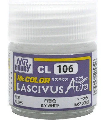 Mr. Hobby CL106 Mr. Color Lascivus Aura Icy White Paint 10ml - A-Z Toy Hobby
