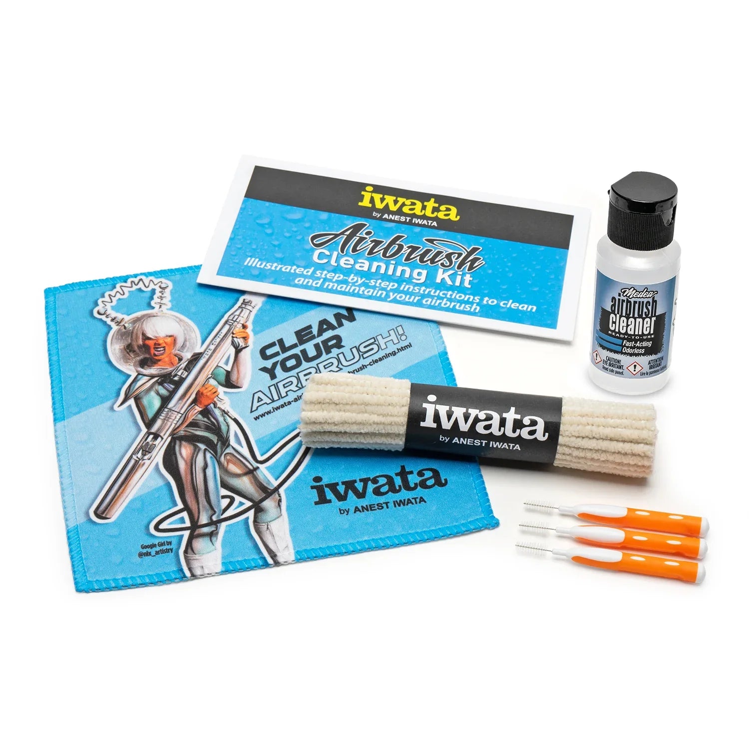 Iwata Airbrush Cleaning Kit Refill Pack CL150