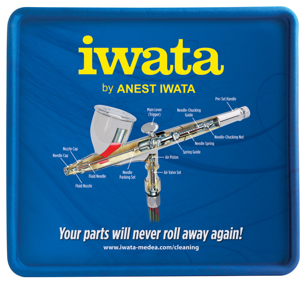 Iwata Raised Ridge Airbrush Cleaning Mat CL200