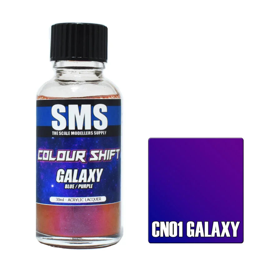 SMS CN01 Color Shift Galaxy (Blue/Purple) Paint 30ml - A-Z Toy Hobby