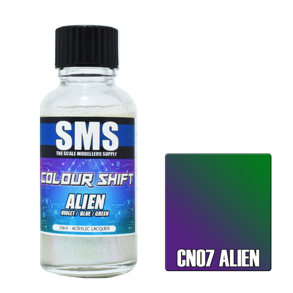 SMS CN07 Color Shift Alien (Violet/Blue/Green) Paint 30ml