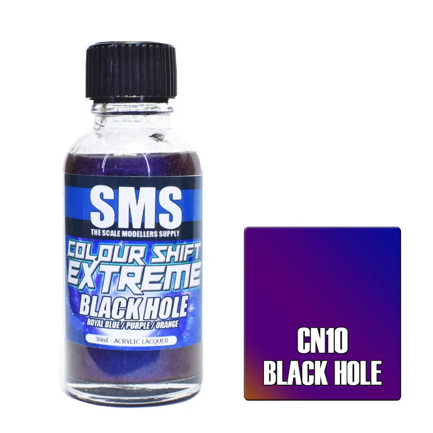 SMS CN10 Color Shift Extreme Black Hole (Royal Blue/Purple/Orange) Paint 30ml - A-Z Toy Hobby