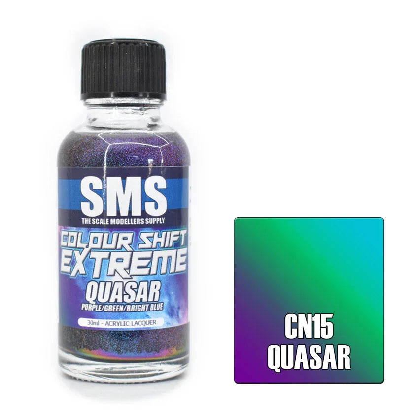 SMS CN15 Color Shift Extreme Quasar (Purple/Green/Bright Blue) Paint 30ml - A-Z Toy Hobby