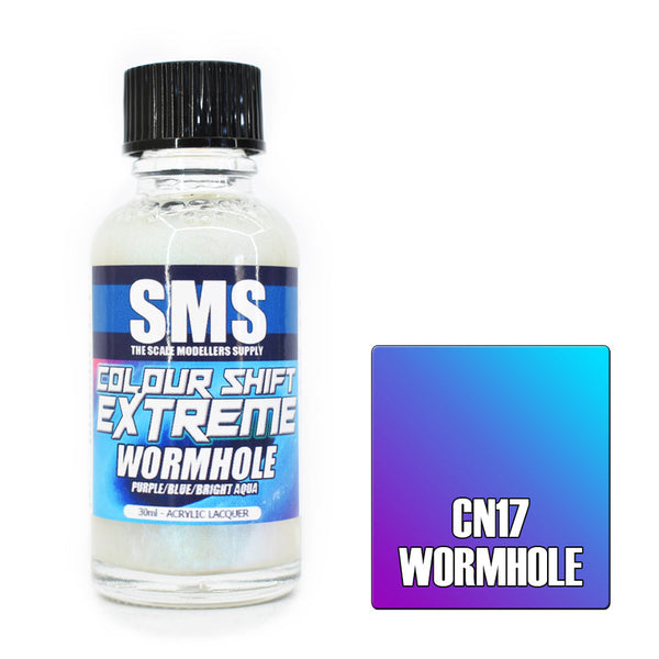 SMS CN17 Color Shift Extreme Wormhole (Purple/Blue/Bright Aqua) Paint 30ml