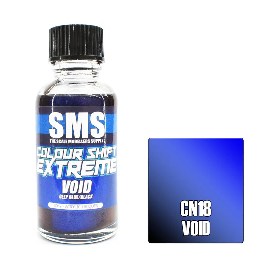 SMS CN18 Color Shift Extreme Void (Deep Blue/Black) Paint 30ml - A-Z Toy Hobby