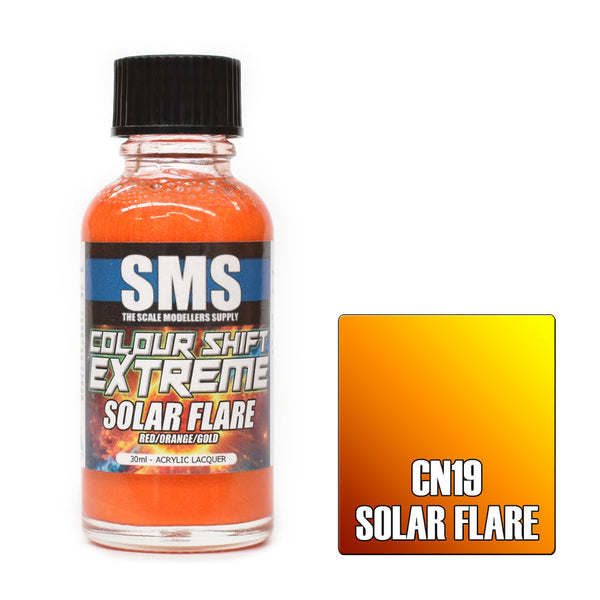 SMS CN19 Color Shift Extreme Solar Flare (Red/Orange/Gold) Paint 30ml