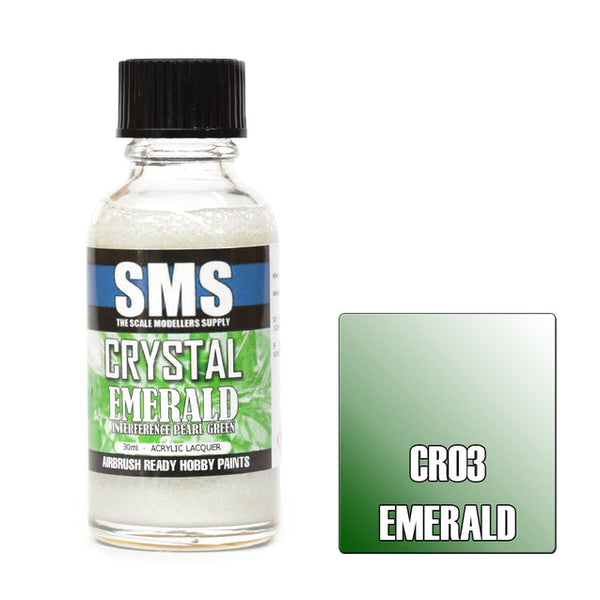 SMS CR03 Crystal Emerald Paint 30ml