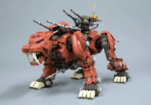 Kotobukiya Zoids 006 EZ-016 Saber Tiger Marking Plus Ver. 1/72 Model Kit - A-Z Toy Hobby