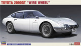 Hasegawa 20617 Toyota 2000GT "Wire Wheel" 1/24 Model Kit - A-Z Toy Hobby
