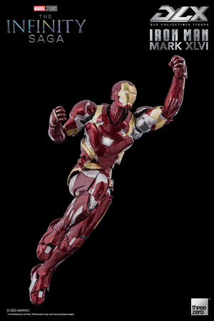 Threezero Infinity Saga DLX Iron Man Mark 46 1/12 Action Figure - A-Z Toy Hobby