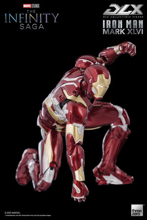 Threezero Infinity Saga DLX Iron Man Mark 46 1/12 Action Figure - A-Z Toy Hobby