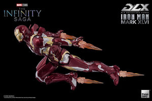Threezero Infinity Saga DLX Iron Man Mark 46 1/12 Action Figure - A-Z Toy Hobby