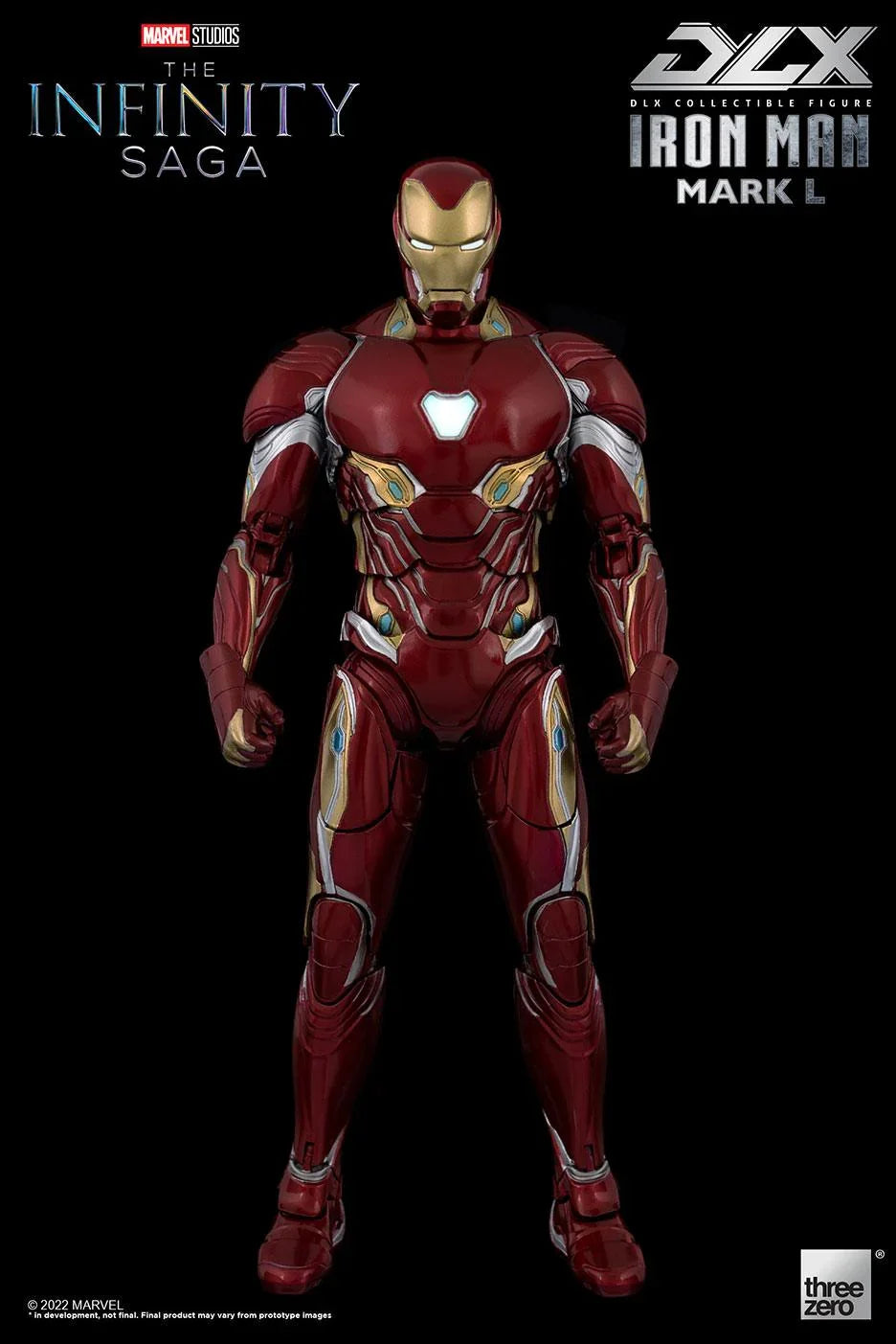 Threezero Infinity Saga DLX Iron Man Mark 50 1/12 Action Figure - A-Z Toy Hobby