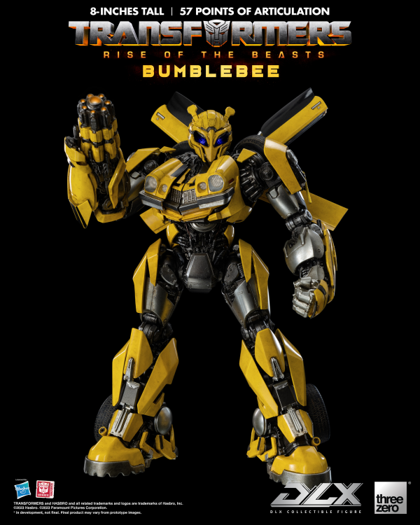 Threezero Transformers Rise of the Beasts DLX Bumblebee Action Figure