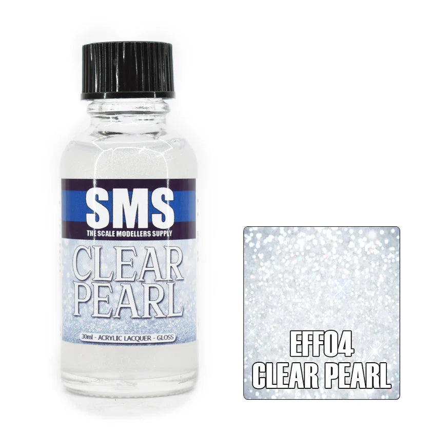SMS EFF04 Effects Clear Pearl Paint 30ml - A-Z Toy Hobby