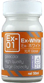 Gaia Notes EX-01 EX-White Lacquer Paint 50ml - A-Z Toy Hobby