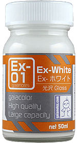 Gaia Notes EX-01 EX-White Lacquer Paint 50ml - A-Z Toy Hobby