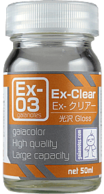 Gaia Notes EX-03 EX-Clear Lacquer Paint 50ml - A-Z Toy Hobby