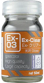 Gaia Notes EX-03 EX-Clear Lacquer Paint 50ml - A-Z Toy Hobby