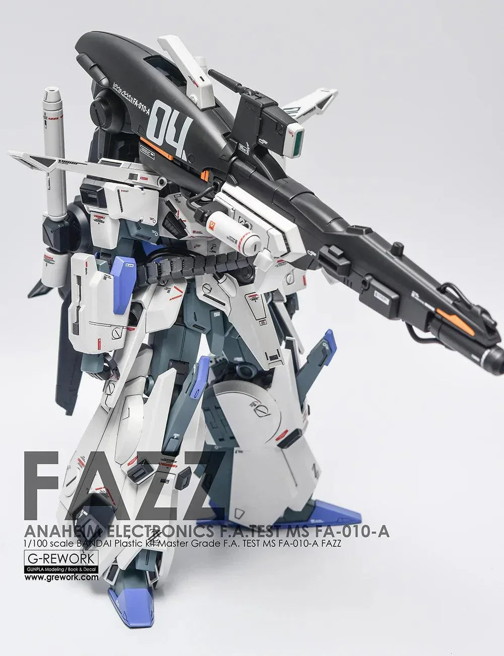 G-Rework Water Decal For MG Fazz Ver. Ka - A-Z Toy Hobby