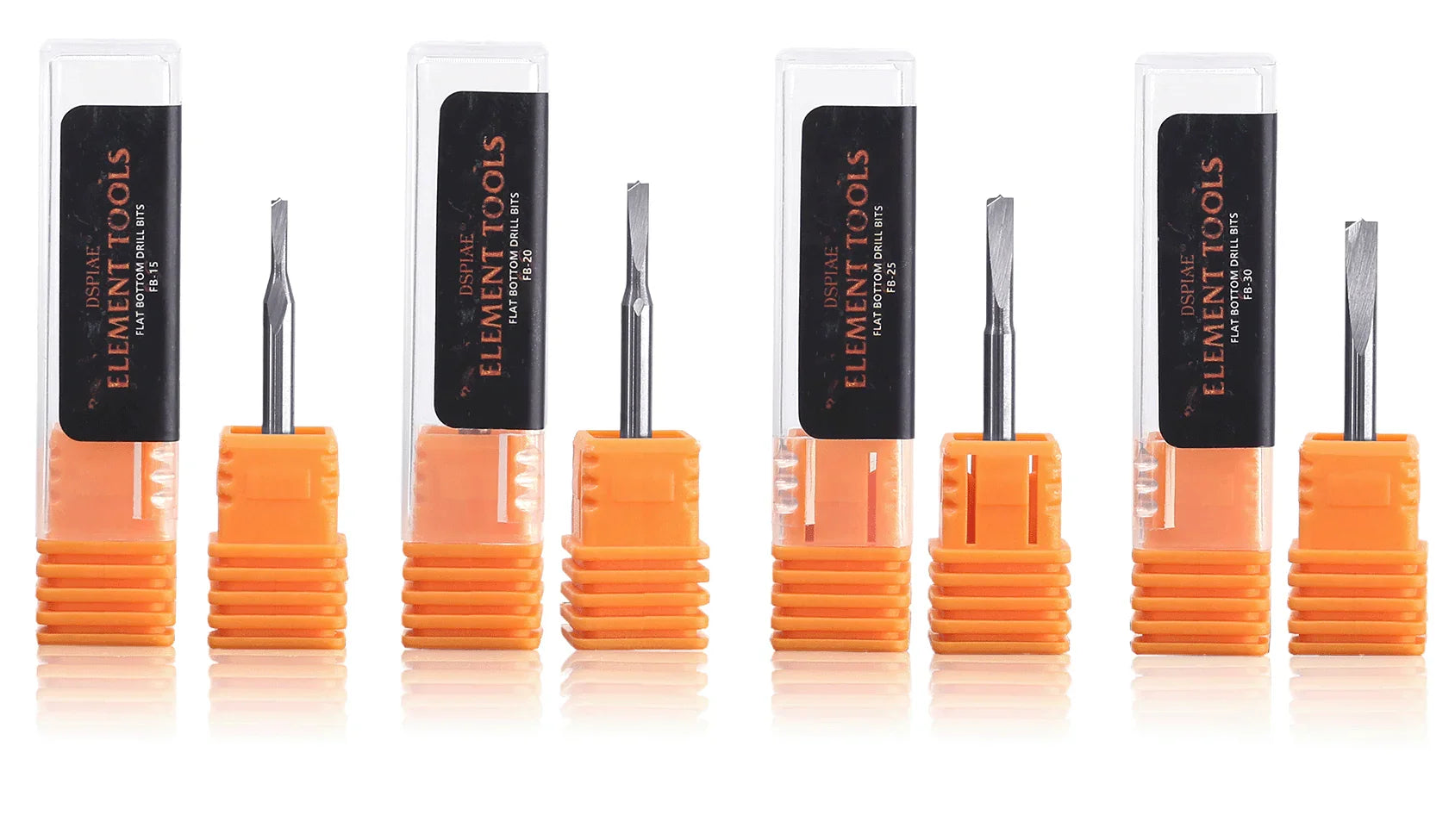 DSPIAE Precision Tungsten Carbide Flat Center Drill FB - A-Z Toy Hobby