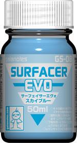 Gaia Notes GS-08 Surfacer Evo Sky Blue Lacquer Paint 50ml - A-Z Toy Hobby