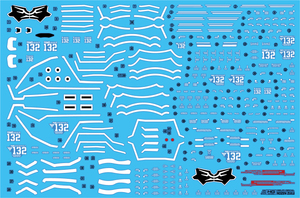 Delpi Water Decal For HG Rozen Zulu - A-Z Toy Hobby