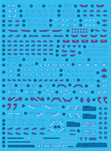 Delpi Water Decal For HG Sandrock Custom EW