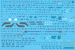 Delpi Water Decal For HG Alyzeus