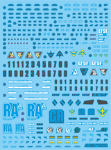 Delpi Water Decal For HG Jegan