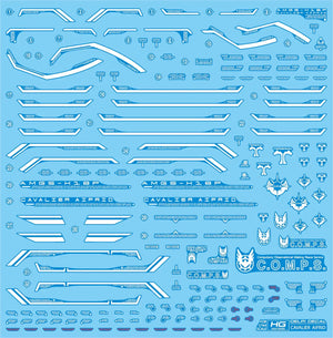 Delpi Water Decal For HG Cavalier Aifrid - A-Z Toy Hobby