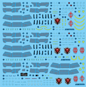 Delpi Water Decal For HG Zaku II F Type Chubs & Kale & Unidentifided - A-Z Toy Hobby