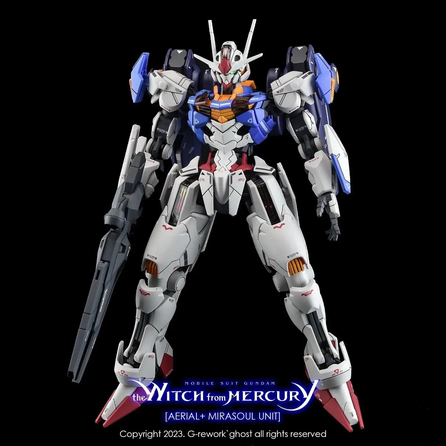 G-Rework Water Decal For HG Aerial + Mirasoul Unit - A-Z Toy Hobby