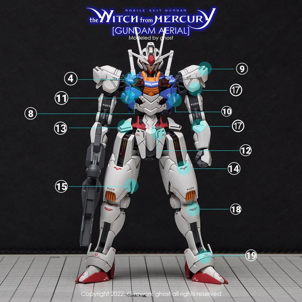 G-Rework Water Decal For HG Aerial - A-Z Toy Hobby