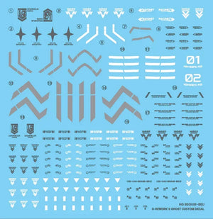 G-Rework Water Decal For HG Beguir-Beu - A-Z Toy Hobby