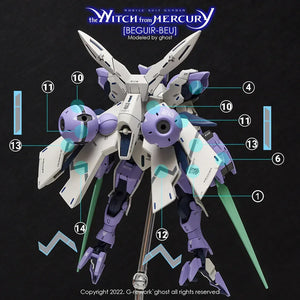 G-Rework Water Decal For HG Beguir-Beu - A-Z Toy Hobby