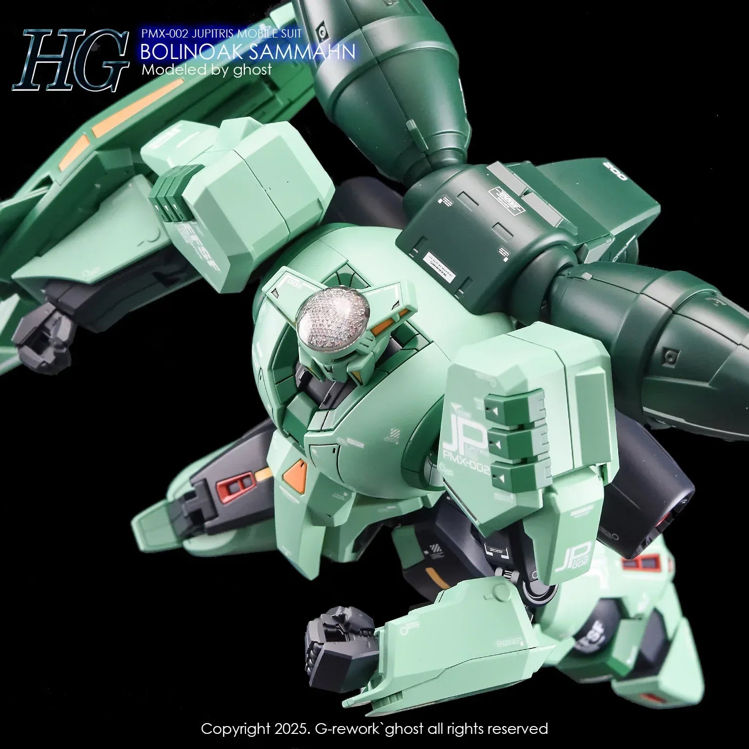 G-Rework Water Decal For HG Bolinoak Sammahn - A-Z Toy Hobby