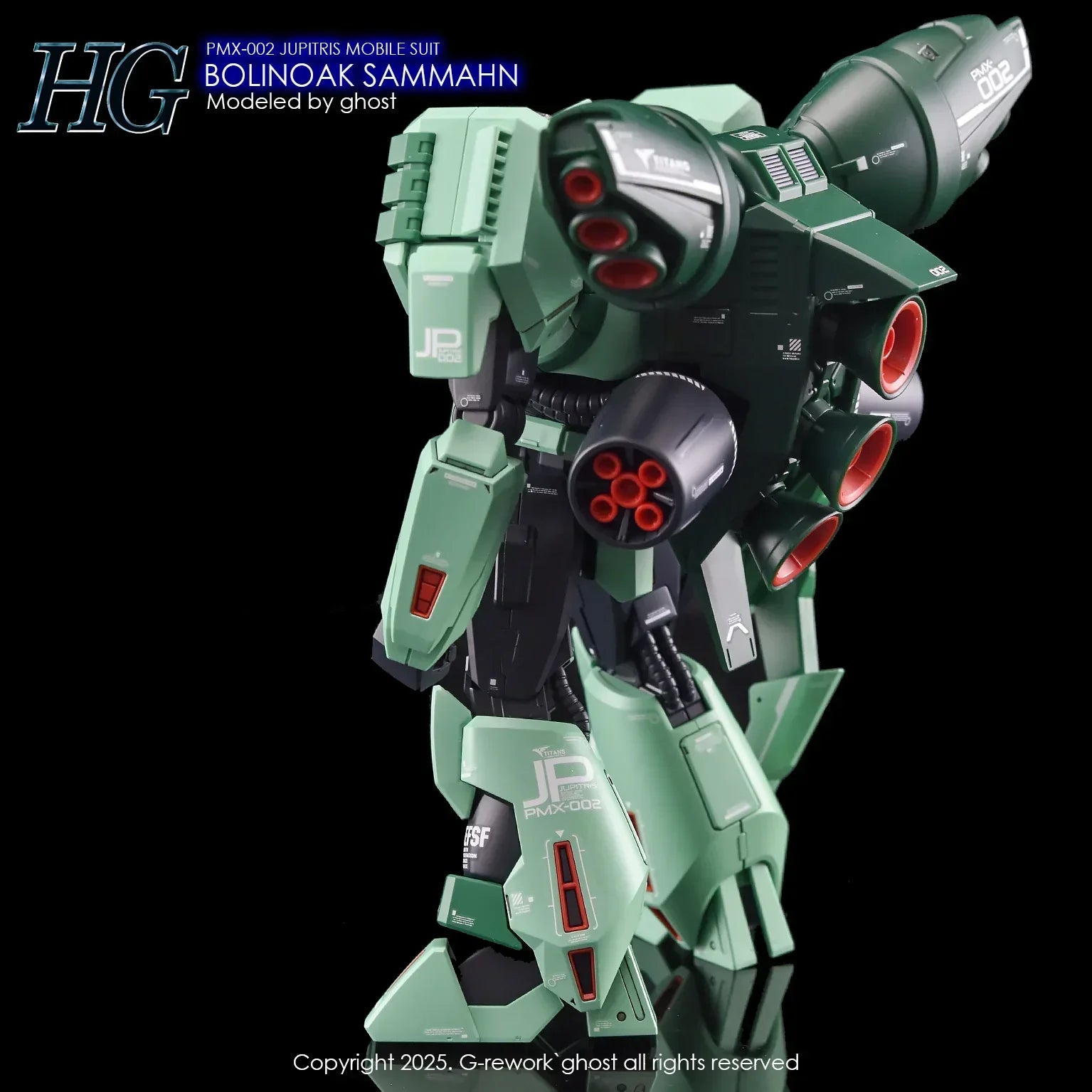 G-Rework Water Decal For HG Bolinoak Sammahn - A-Z Toy Hobby