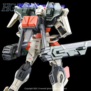 G-Rework Water Decal For HG Lightning Buster - A-Z Toy Hobby
