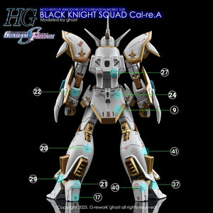 G-Rework Water Decal For HG Black Knight Cal-re.A - A-Z Toy Hobby
