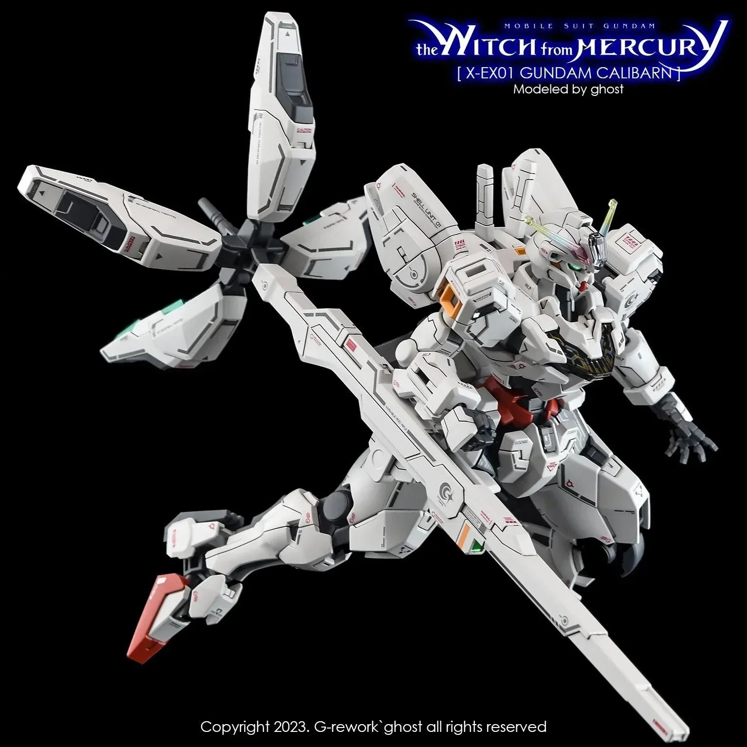 G-Rework Water Decal For HG Calibarn - A-Z Toy Hobby
