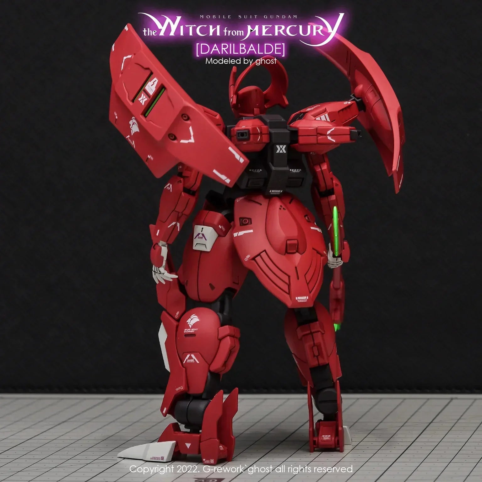 G-Rework Water Decal For HG Darilbalde - A-Z Toy Hobby