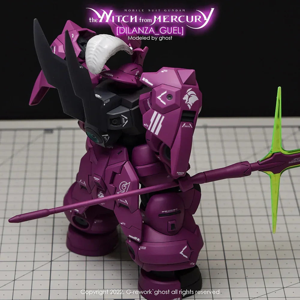G-Rework Water Decal For HG Guel's Dilanza - A-Z Toy Hobby