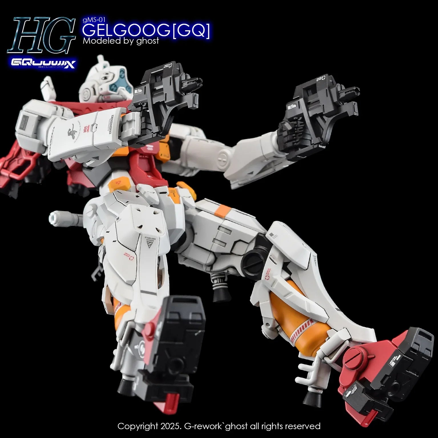 G-Rework Water Decal For HGGQX Gelgoog - A-Z Toy Hobby