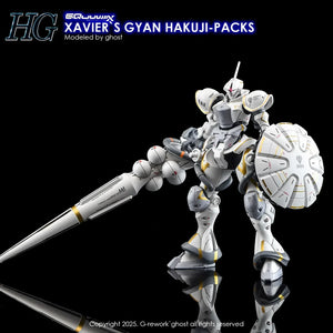 G-Rework Water Decal For HGGQX Xavier's Gyan Hakuji Packs - A-Z Toy Hobby