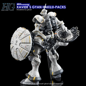 G-Rework Water Decal For HGGQX Xavier's Gyan Hakuji Packs - A-Z Toy Hobby